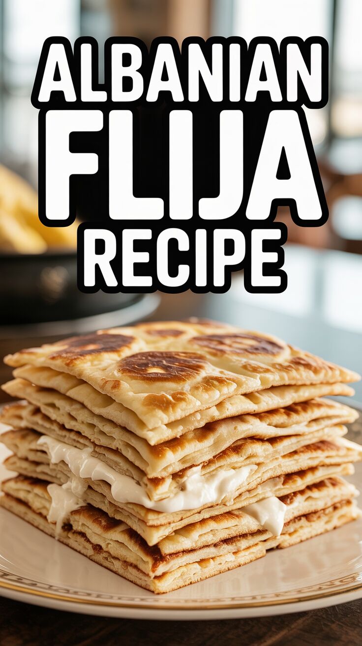 Albanian Flija Recipe 