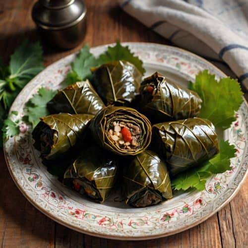 Albanian Dolma Japrak recipe