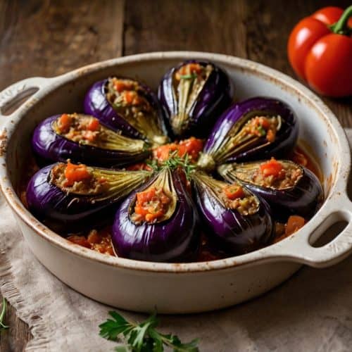 Patëllxhan të mbushur recipe