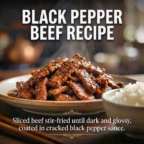 Black Pepper Beef Recipe