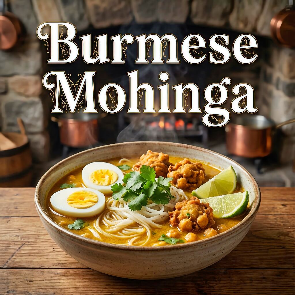 Burmese Mohinga Recipe: 30 Minute Meal - Jetset Cookbook