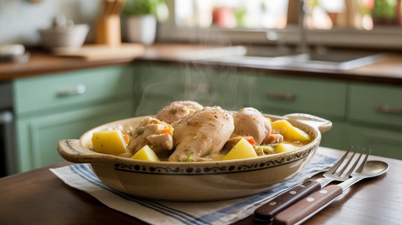 Cuban Chicken Fricassee Recipe