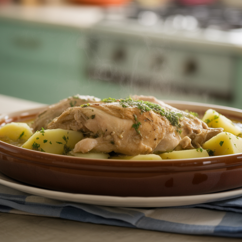 Cuban Chicken Fricassee Recipe