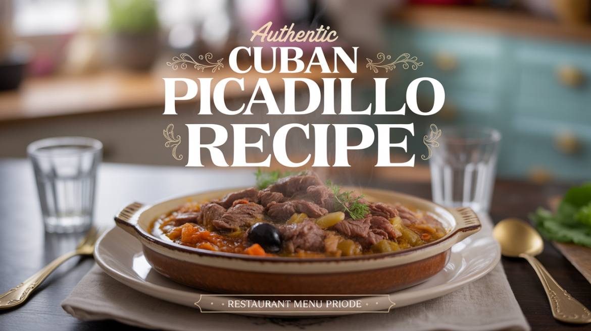 Cuban Picadillo Recipe