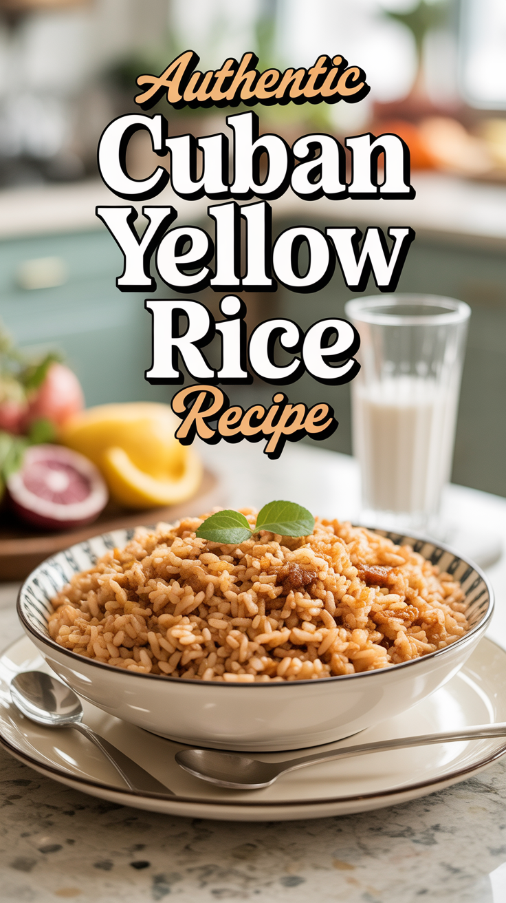 Cuban Yellow Rice Recipe
