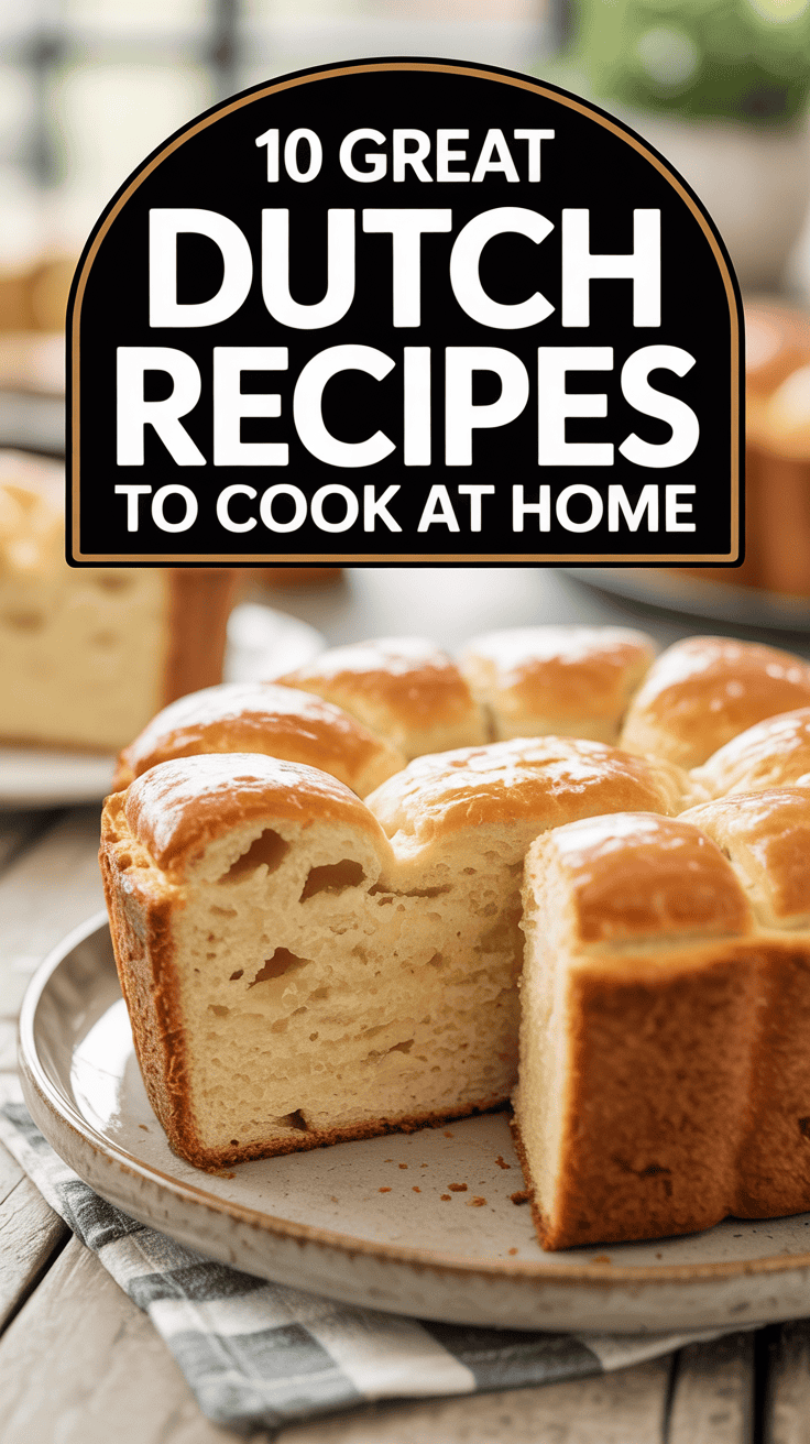 10 Great Dutch Recipes to Cook At Home