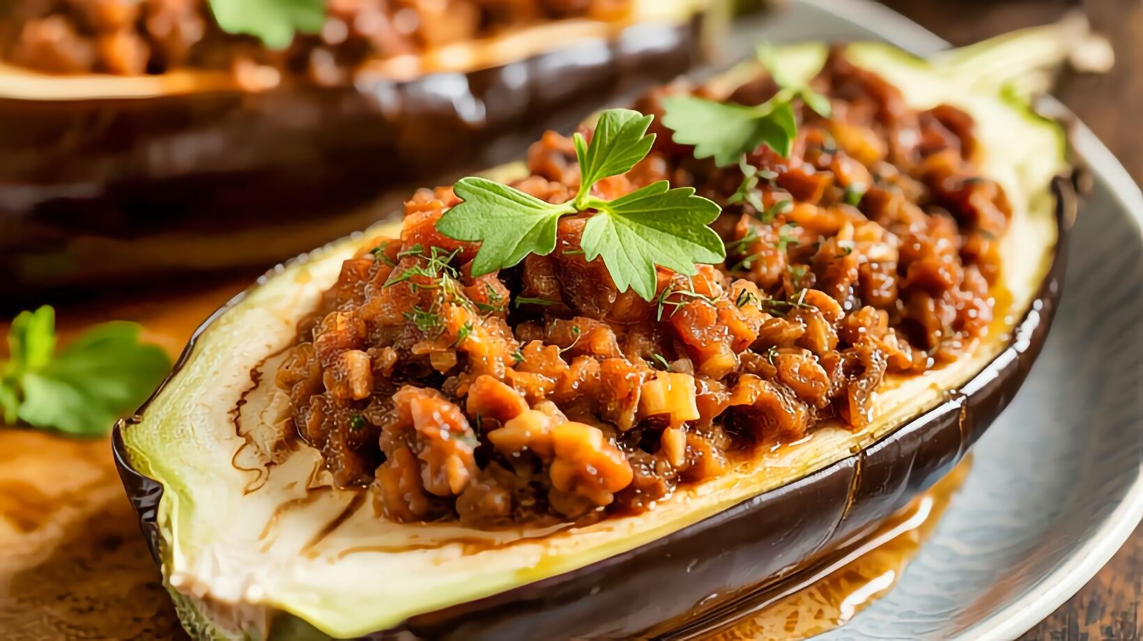 Albanian Patellxhan te mbushur recipe