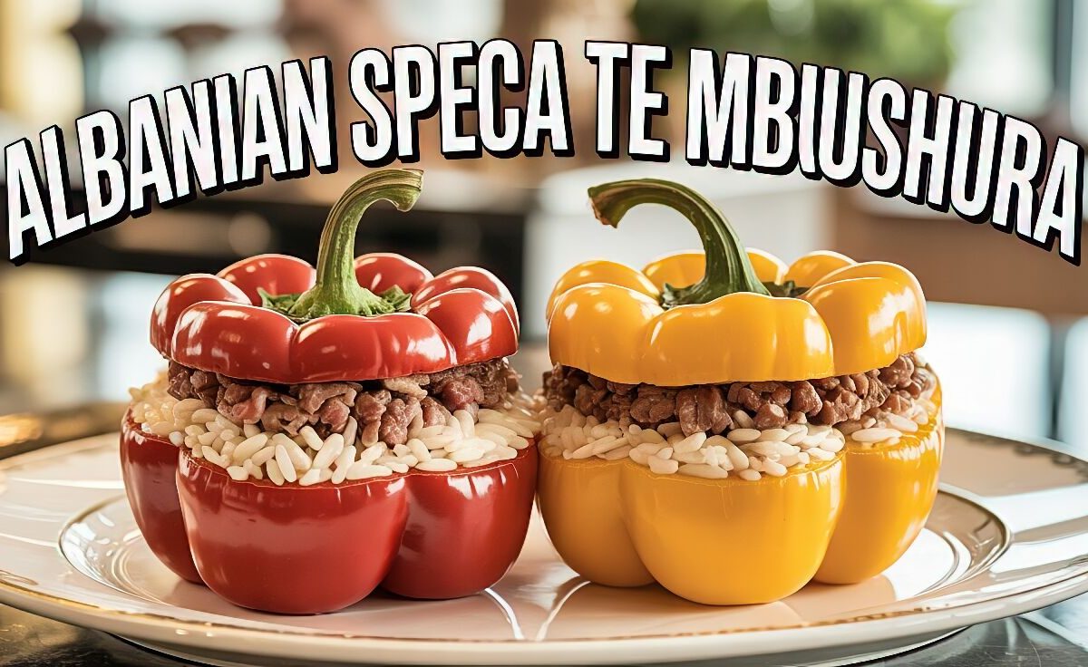 Albanian Speca te mbushura recipe