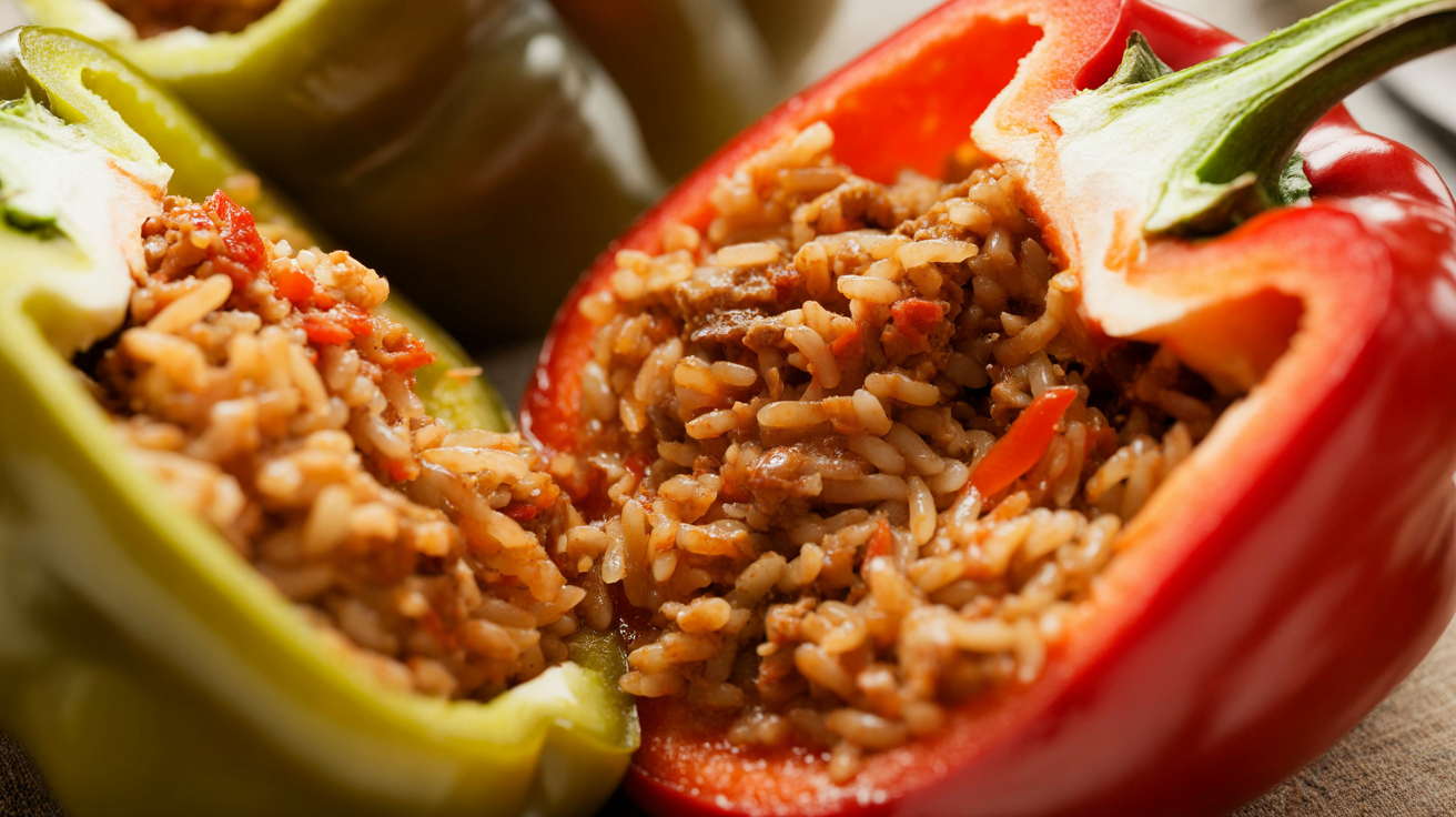 Albanian Speca te mbushura recipe
