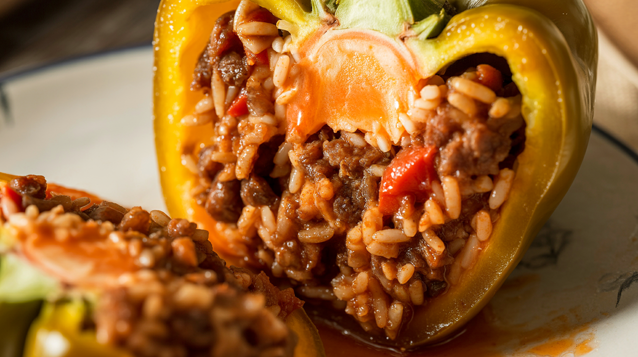 Albanian Speca te mbushura recipe