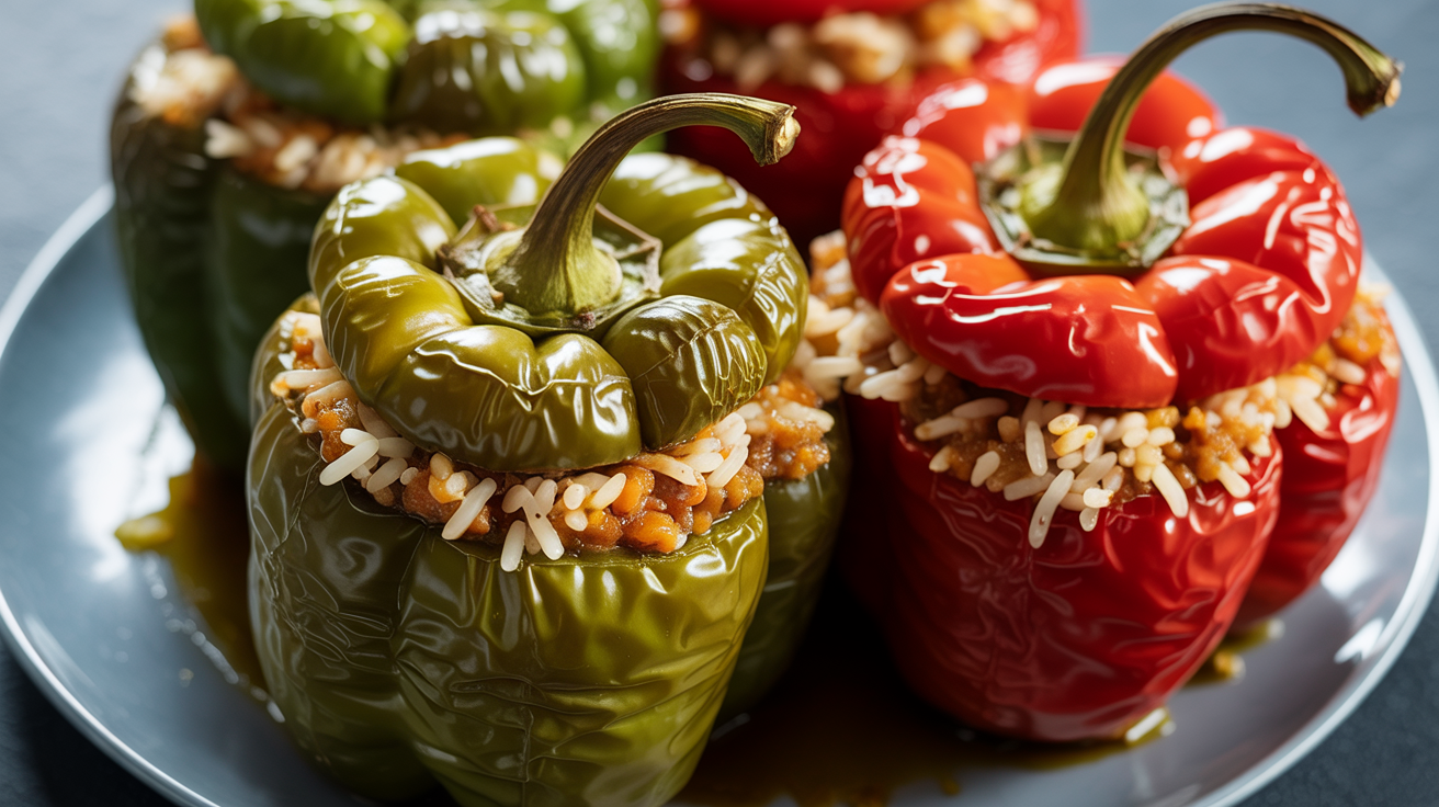 Albanian Speca te mbushura recipe