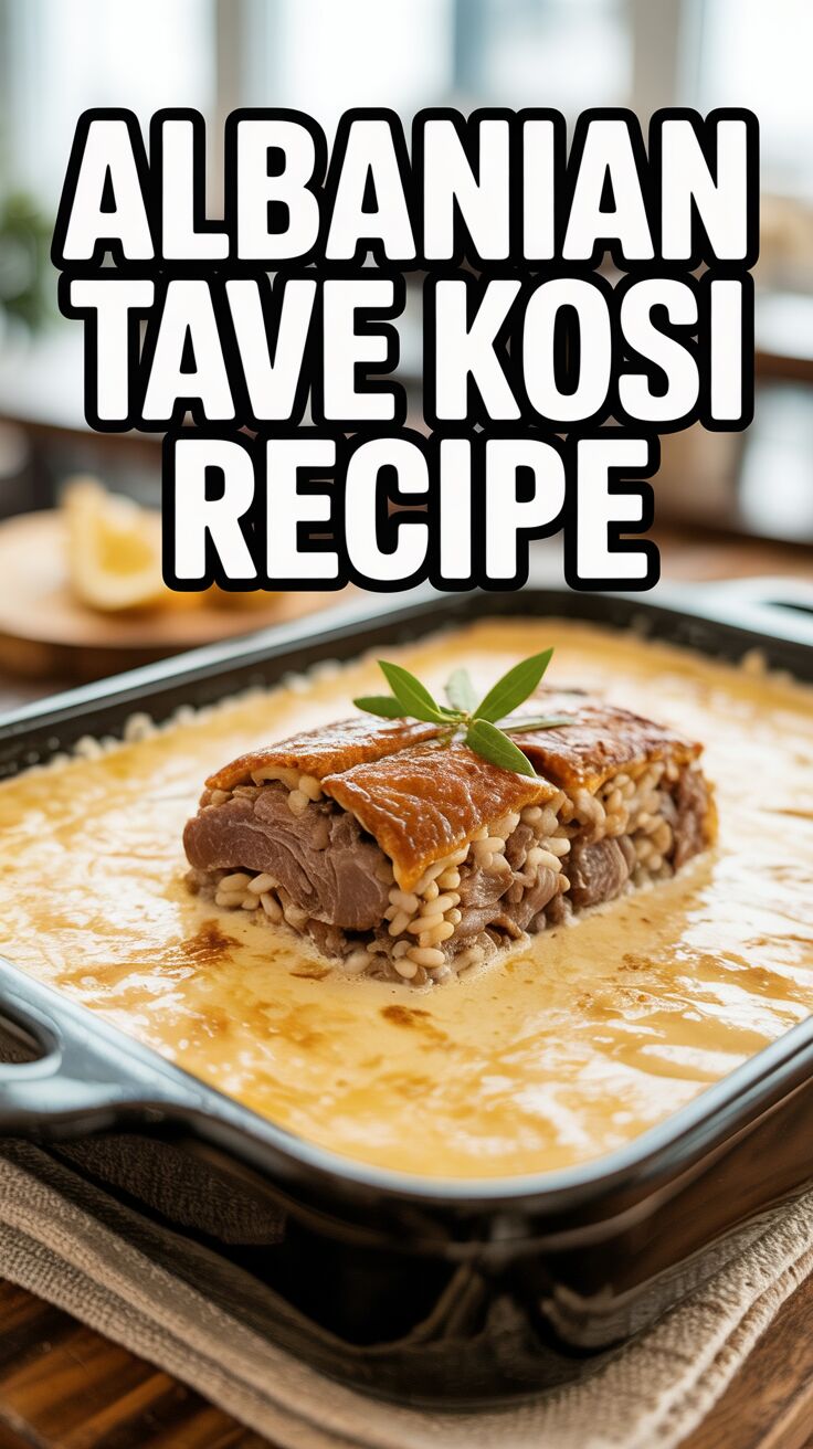 Albanian Tave kosi recipe
