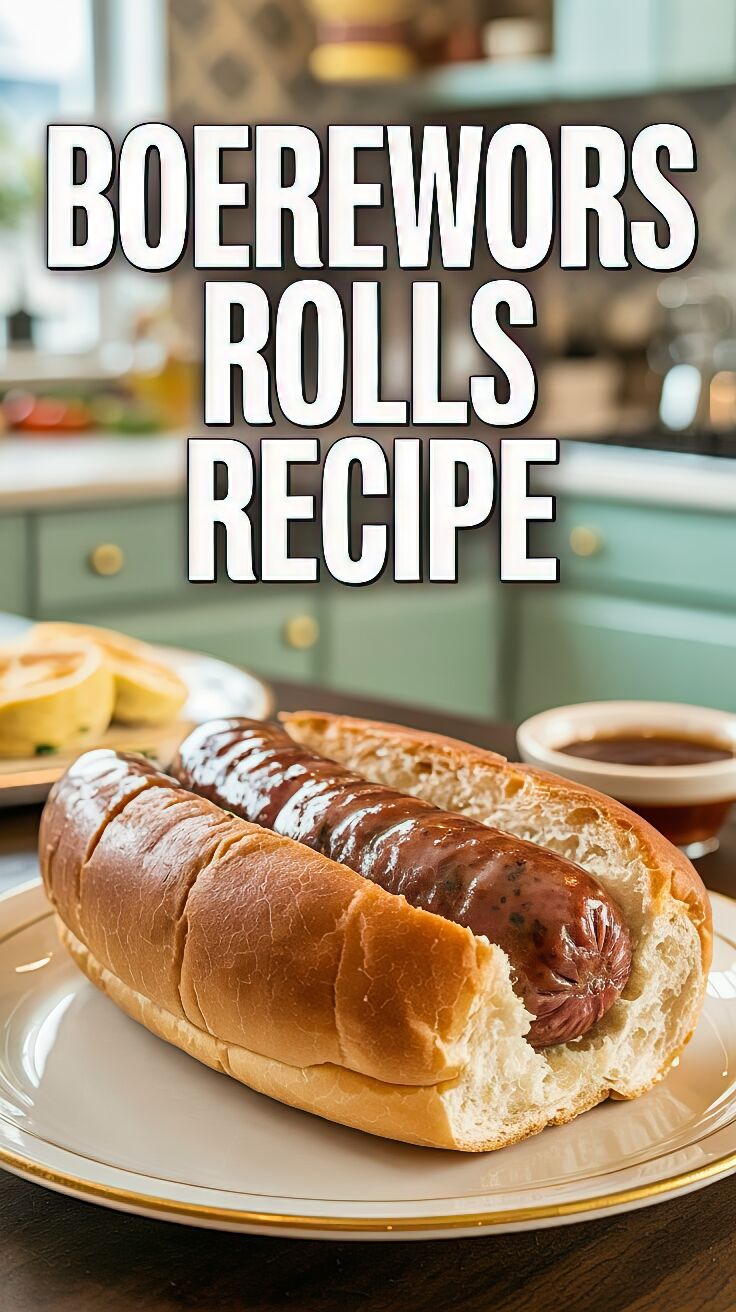 Boerewors Rolls Recipe