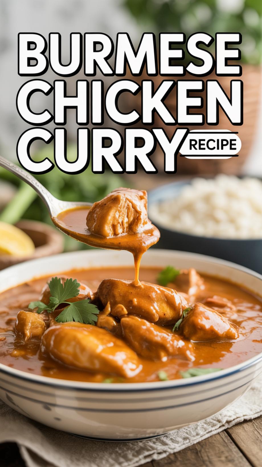 Burmese Chicken Curry Recipe
