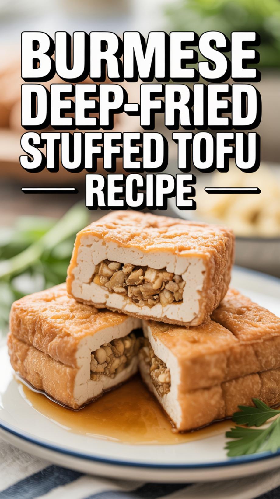 Burmese Deep-Fried Stuffed Tofu Recipe