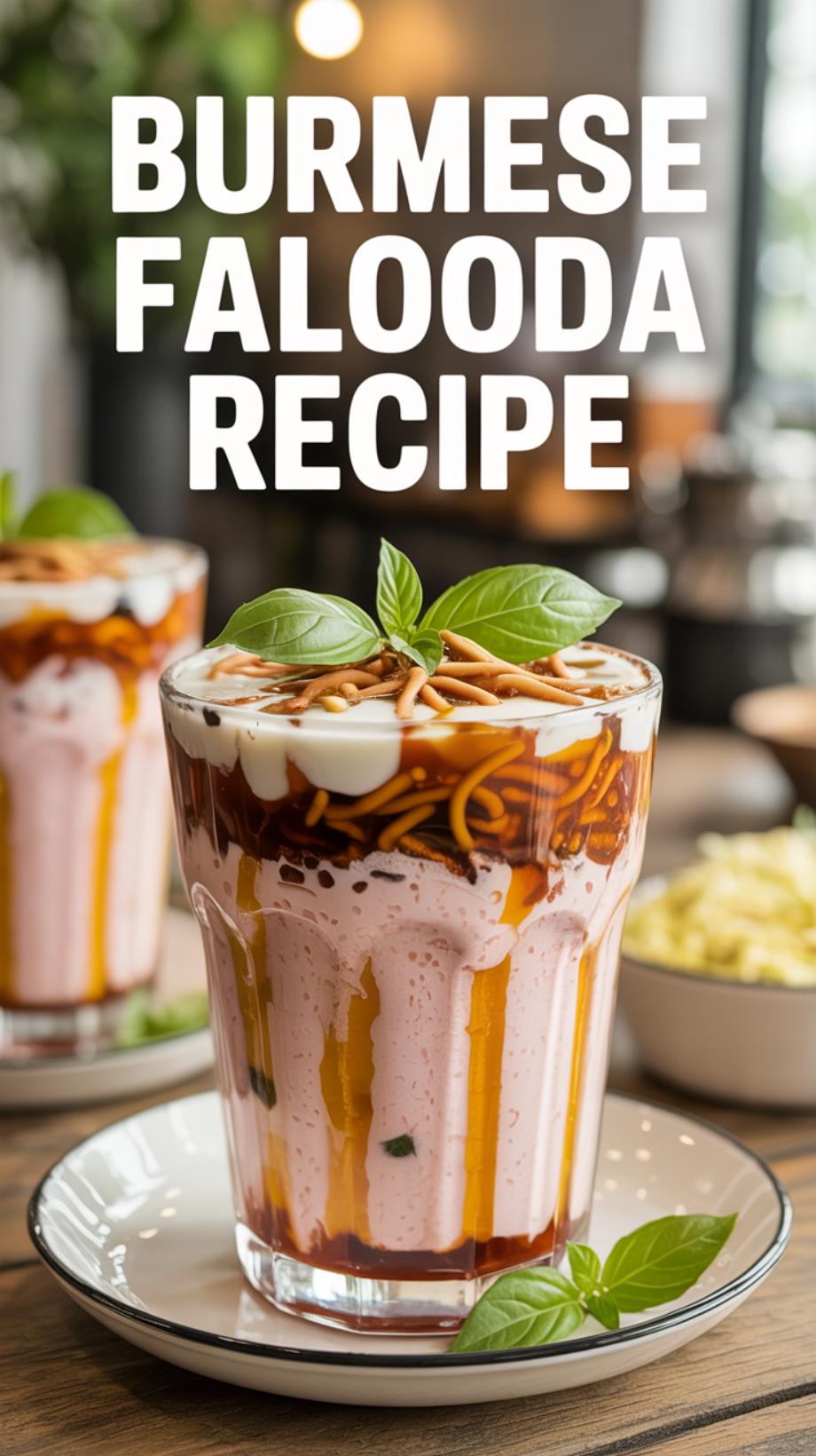Burmese Falooda Recipe