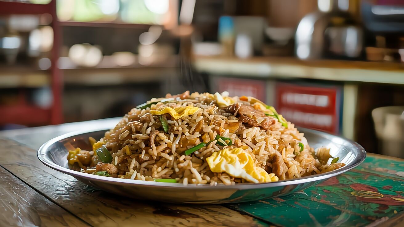 Burmese Fried Rice Recipe