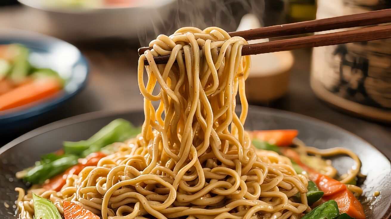 Burmese Garlic Noodles Recipe