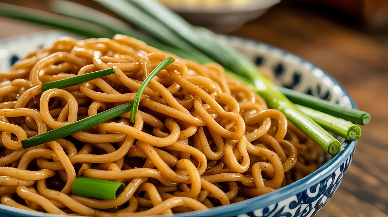 Burmese Garlic Noodles Recipe