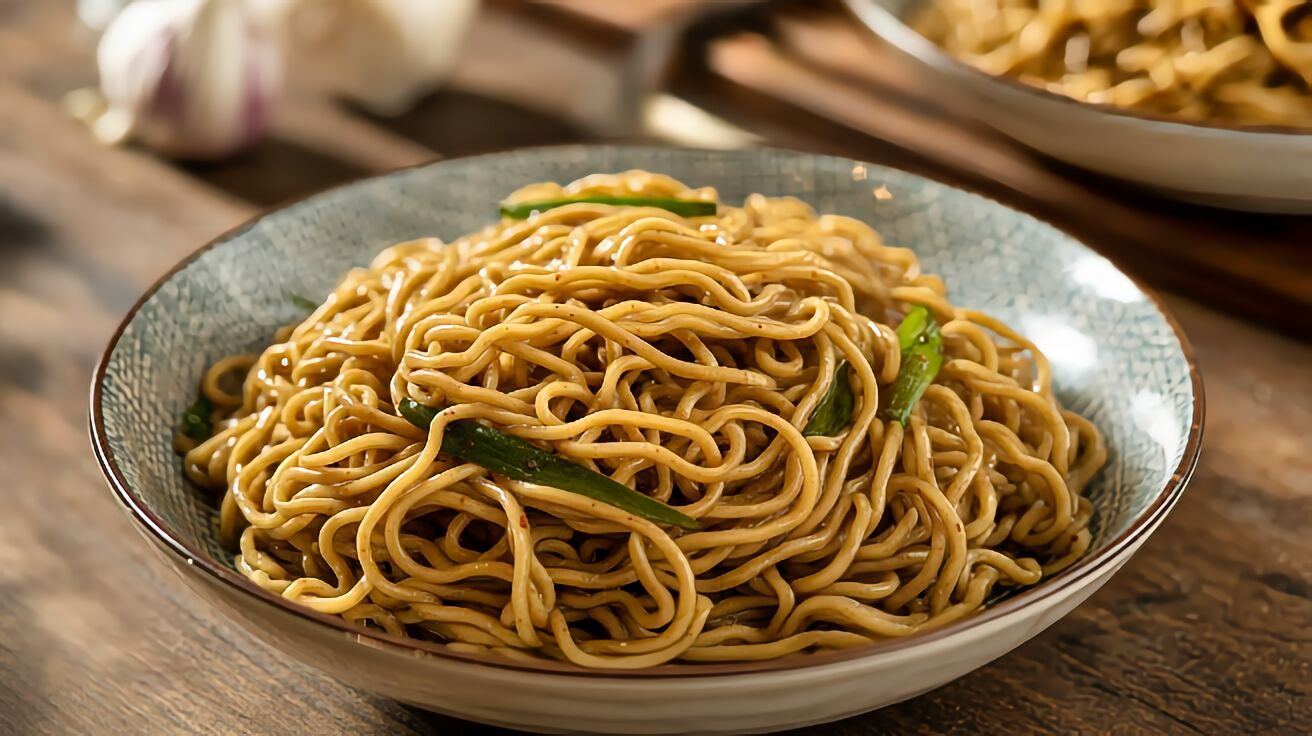 Burmese Garlic Noodles Recipe