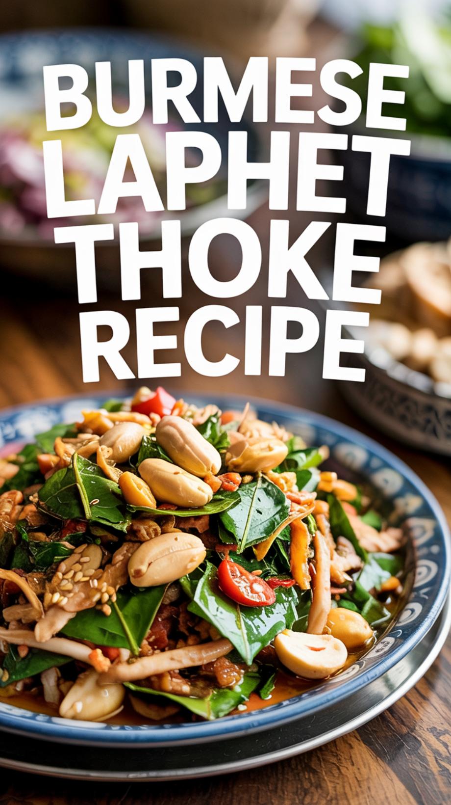 Burmese Laphet Thoke Recipe
