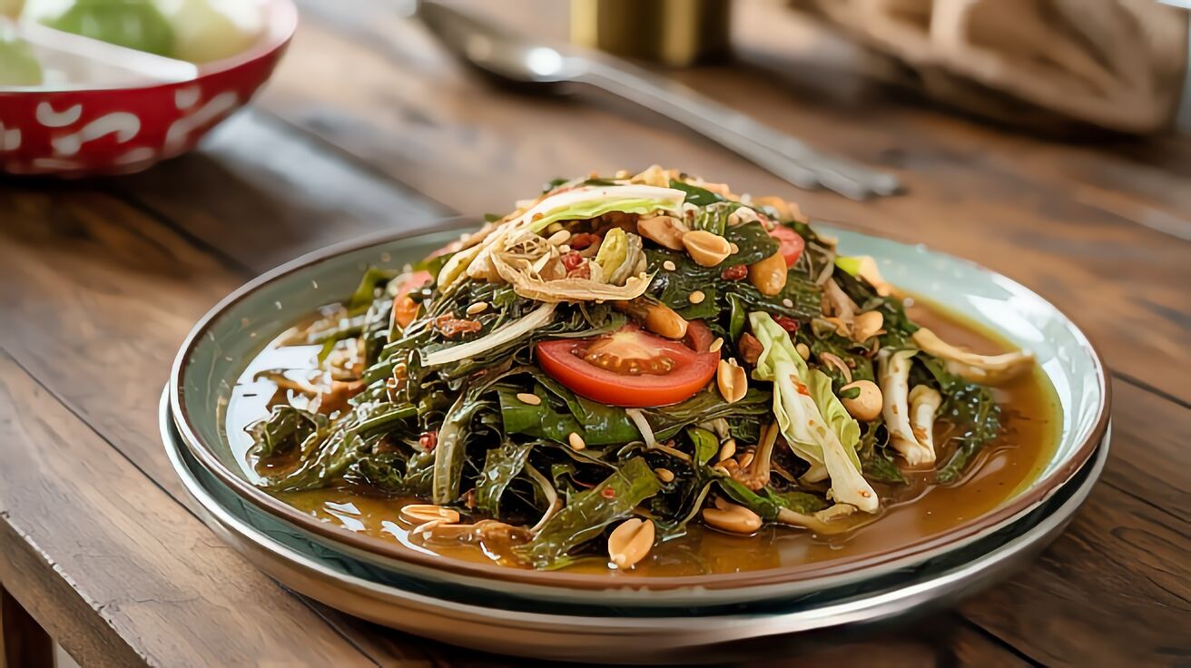 Burmese Laphet Thoke Recipe