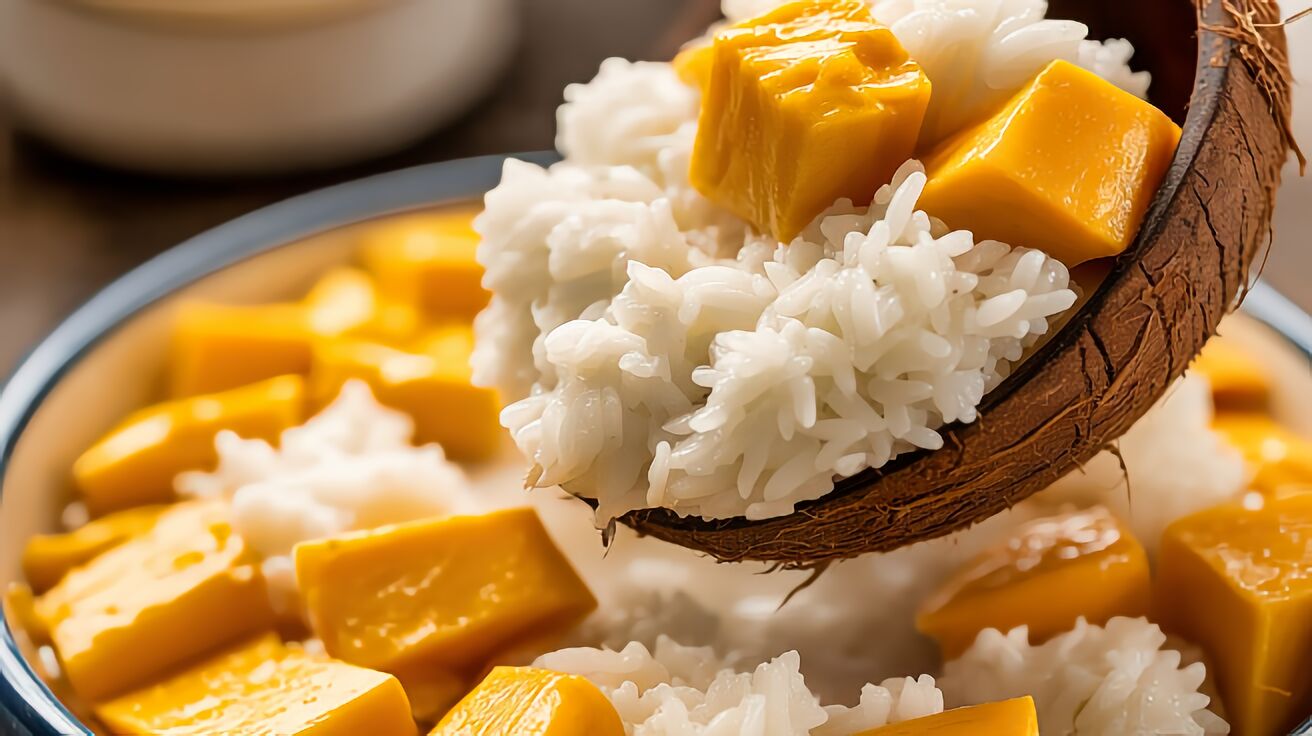 Burmese Mango Sticky Rice Recipe