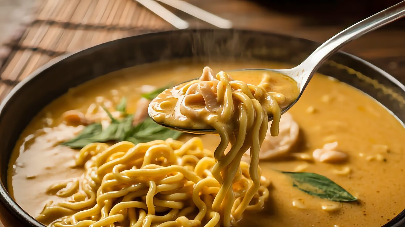 Burmese Ohn No Khao Swè Recipe