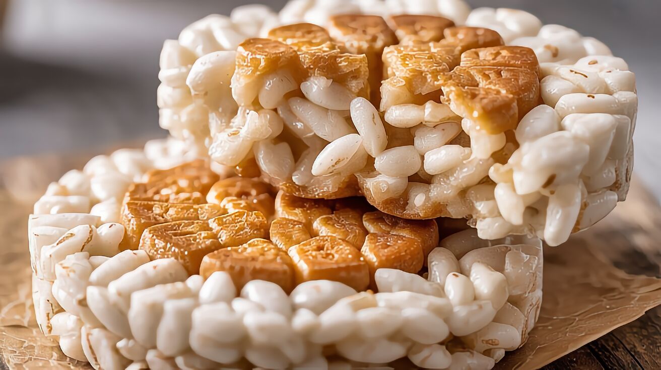 Burmese Rice Cake Snacks recipe