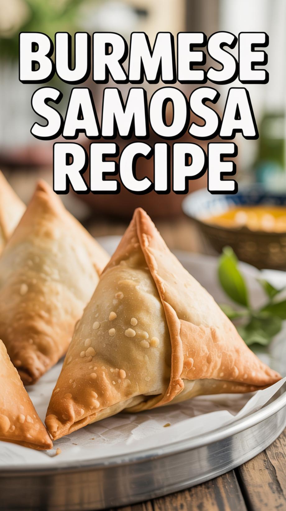 Burmese Samosa Recipe