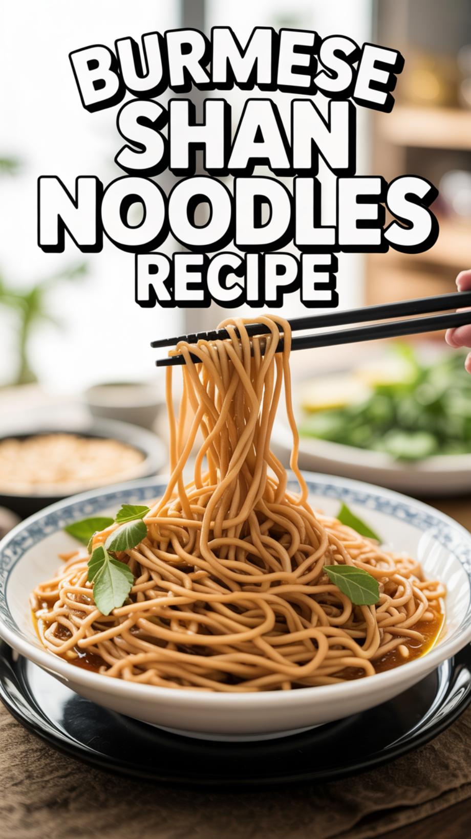 Burmese Shan Noodles Recipe