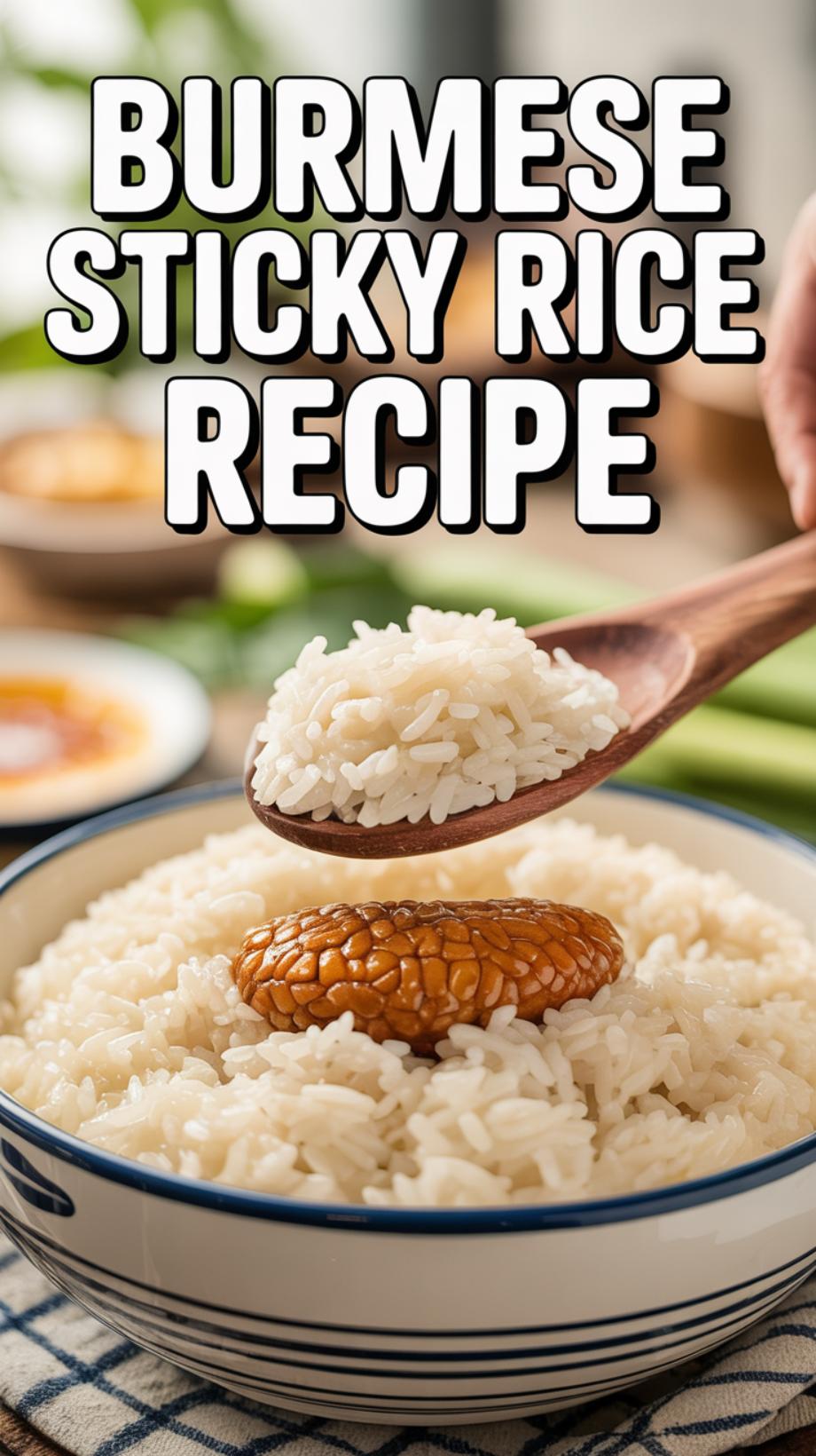 Burmese Sticky Rice Recipe