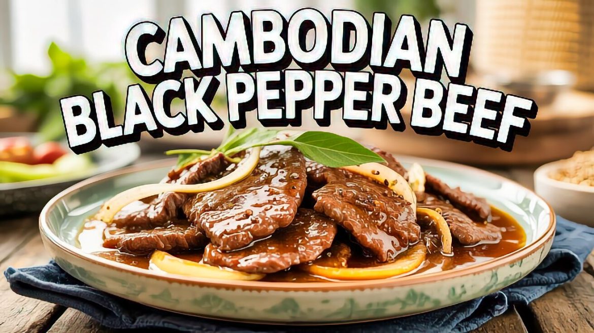 Cambodian Black Peppe Beef