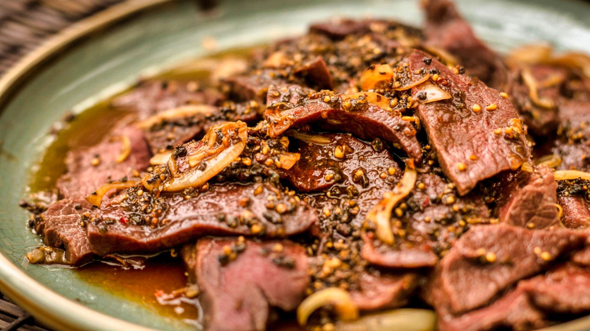 Cambodian Black Pepper Beef Recipe
