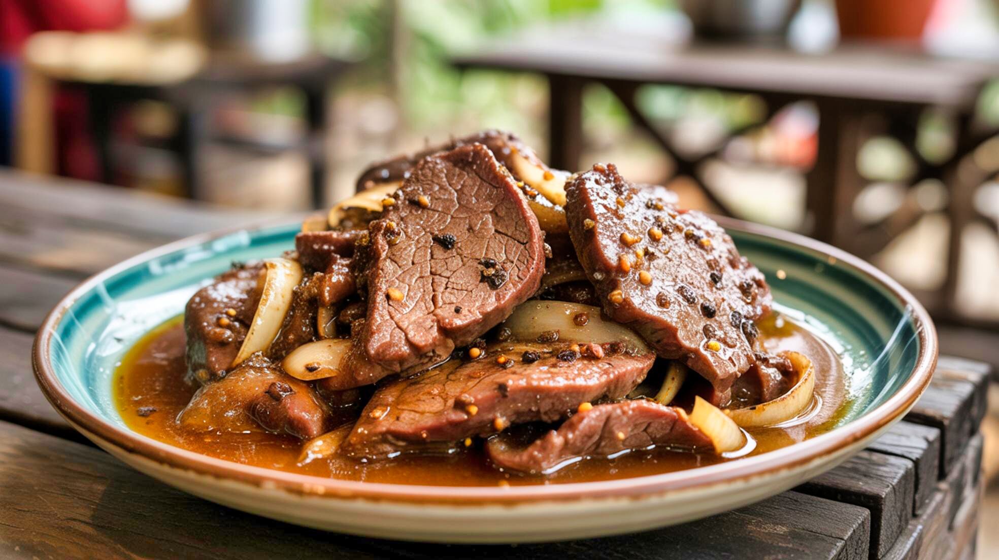 Cambodian Black Pepper Beef Recipe