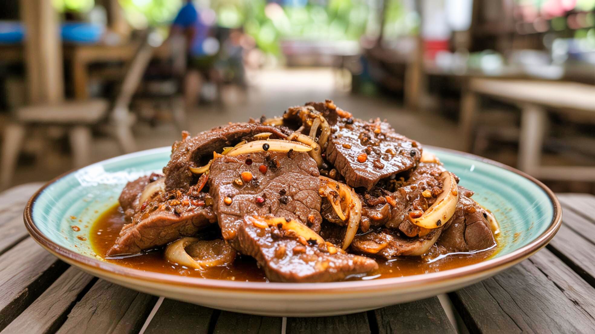 Cambodian Black Pepper Beef Recipe