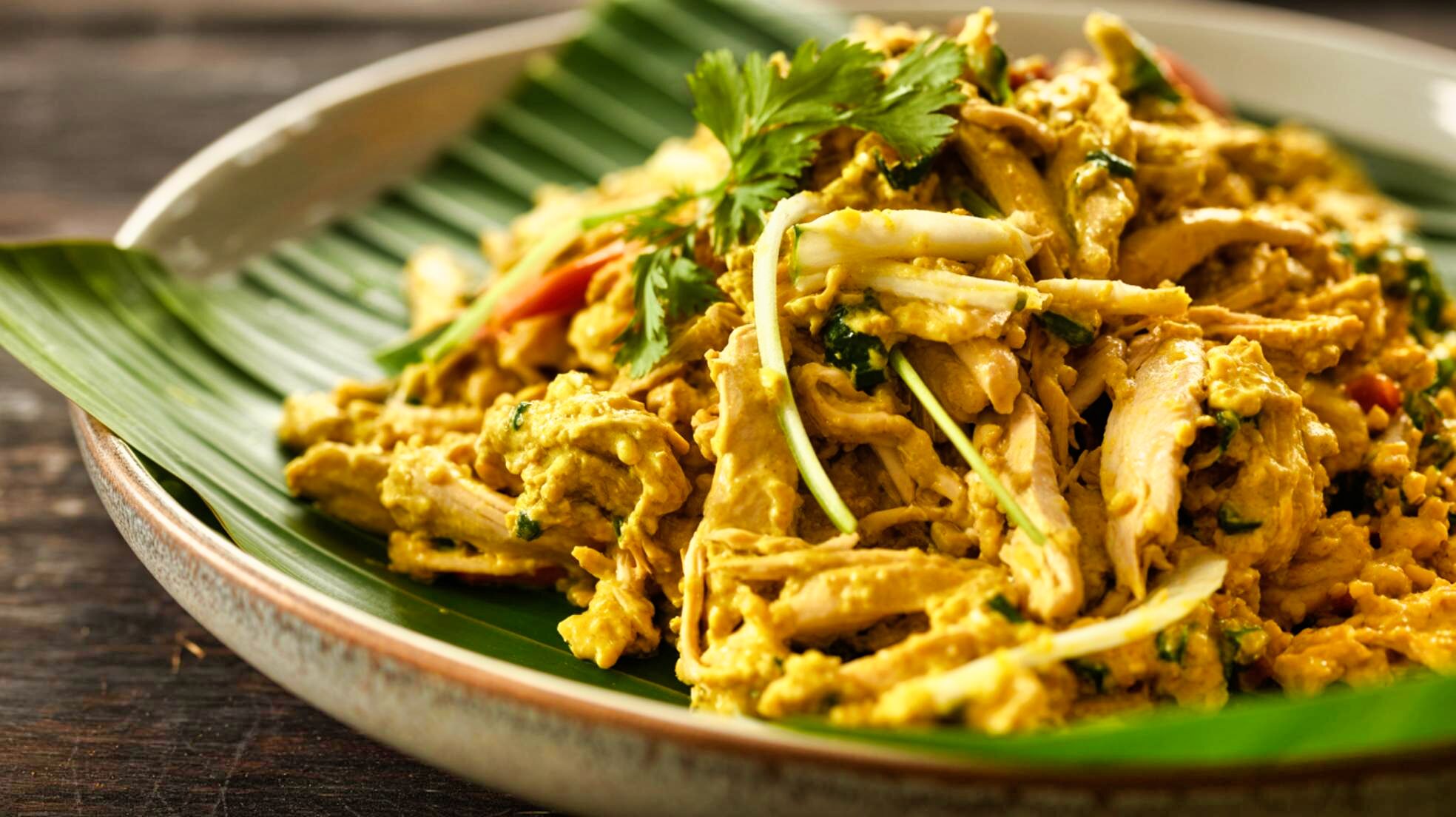 Cambodian Curry Chicken Salad Recipe
