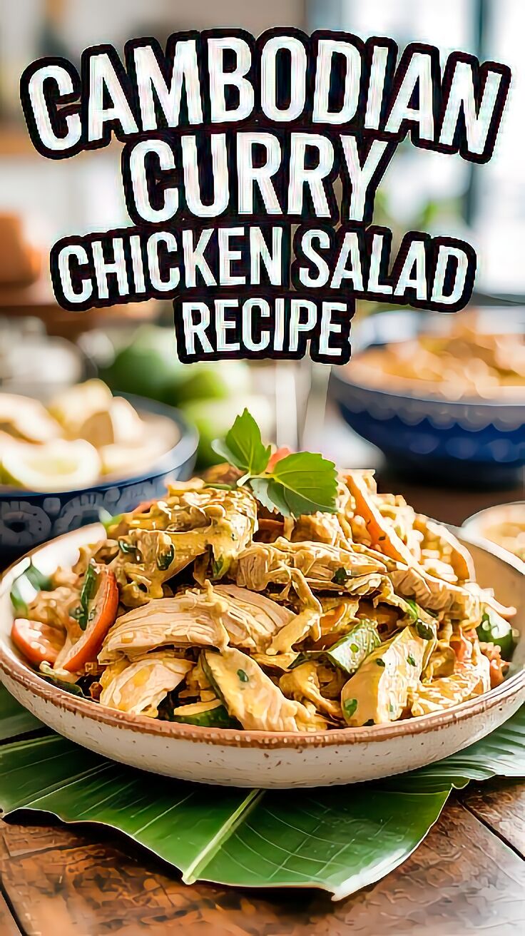 Cambodian Curry Chicken Salad Recipe