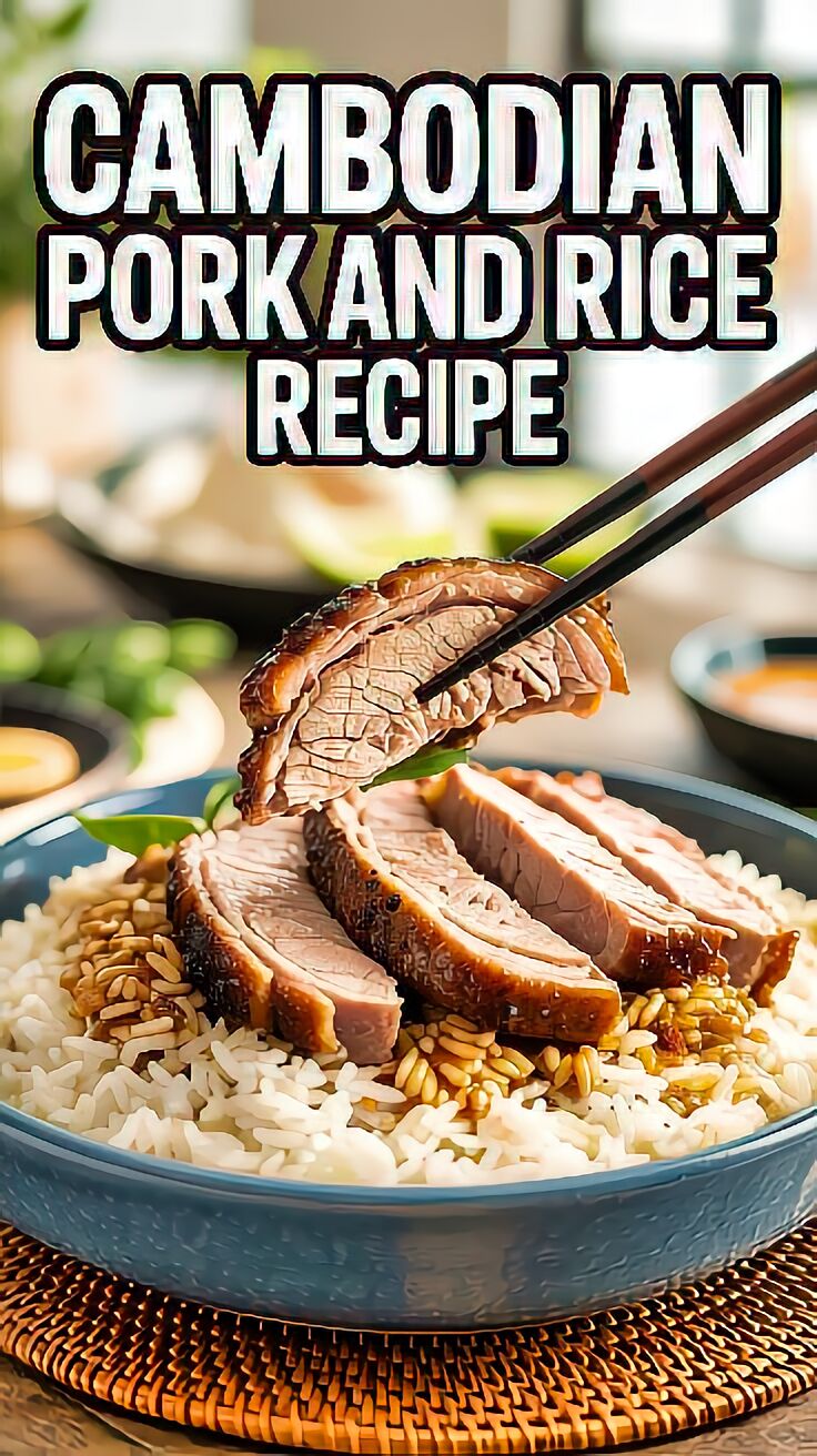 Cambodian Pork and Rice Recipe