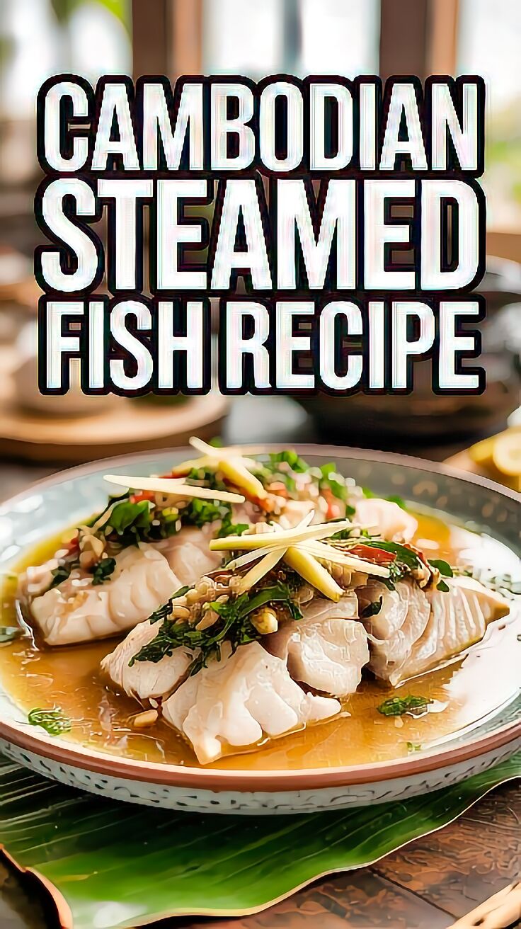 Cambodian Steamed Fish Recipe