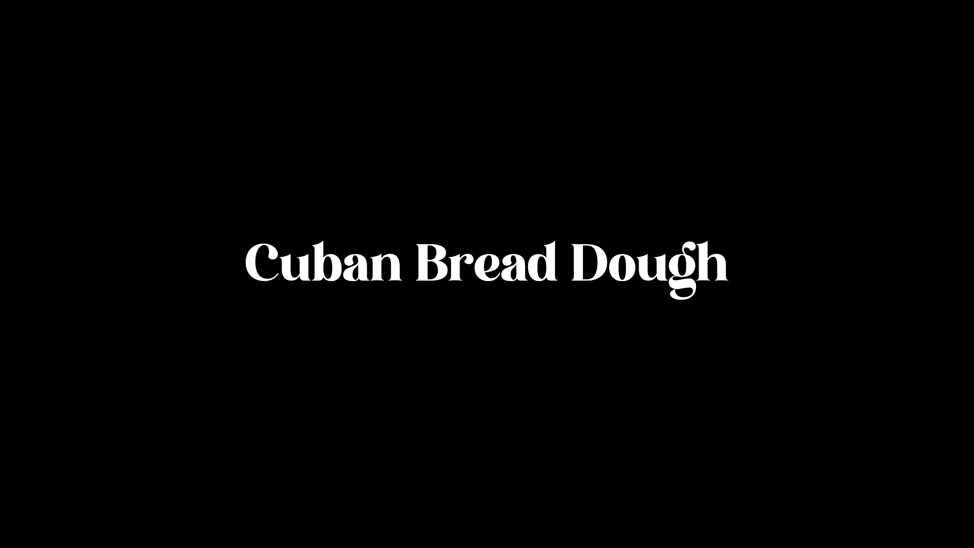 Cuban Bread