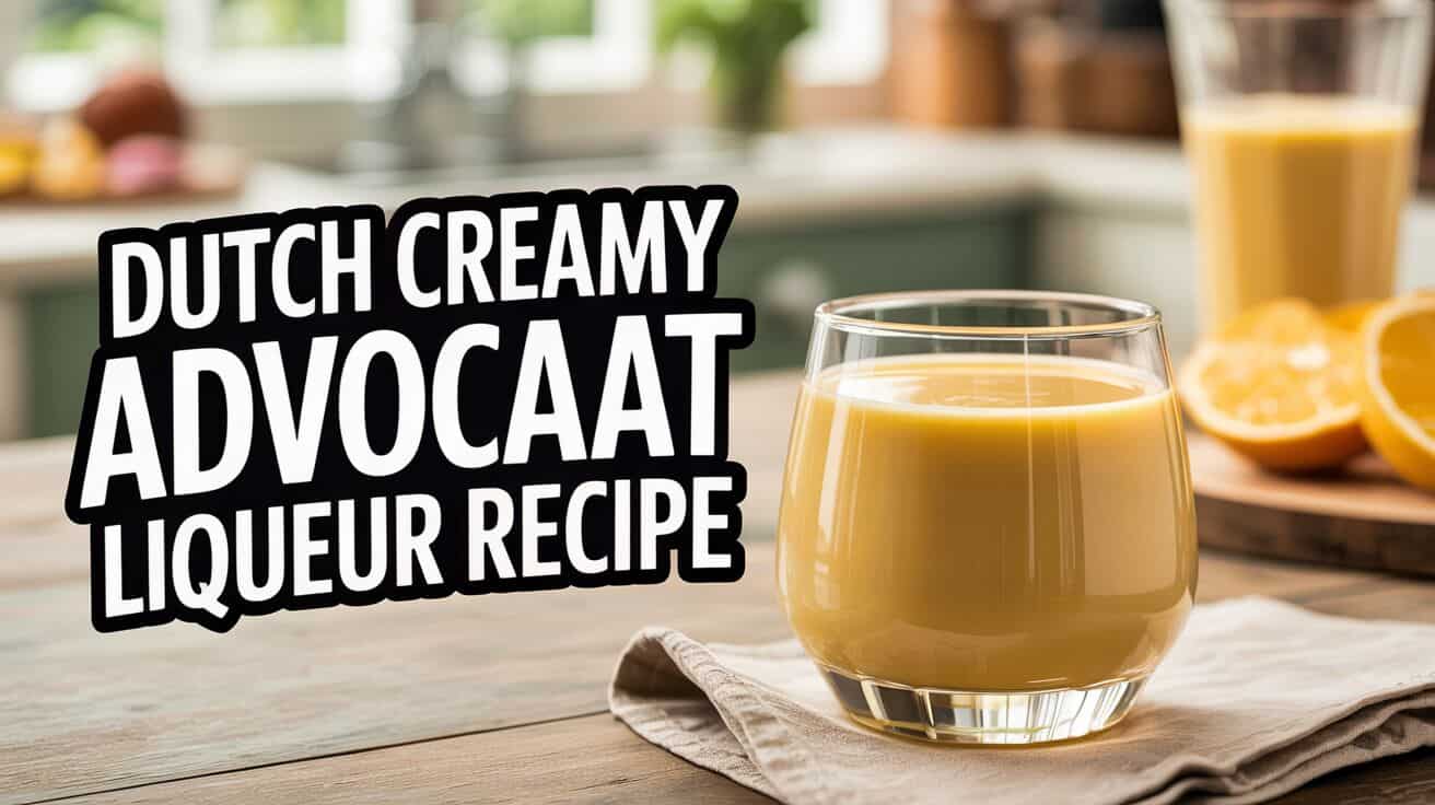 Dutch Advocaat Liqueur Recipe