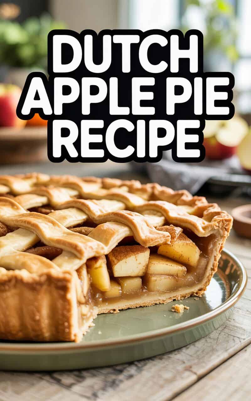 Dutch Apple Pie Recipe