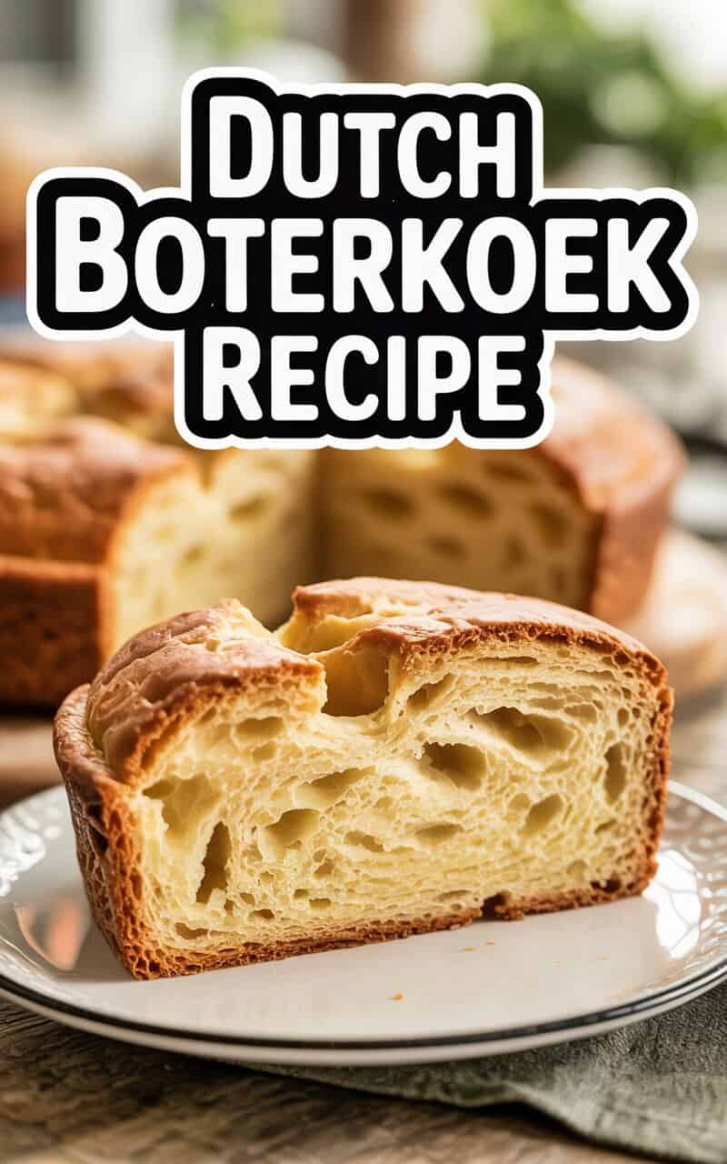 Dutch Boterkoek Recipe