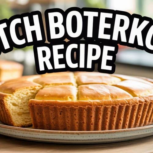 Dutch Boterkoek Recipe