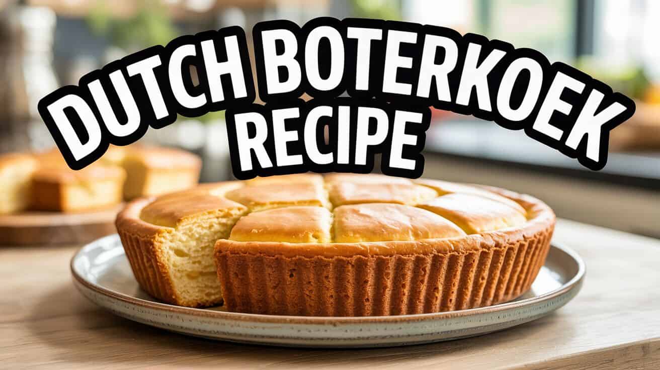 Dutch Boterkoek Recipe