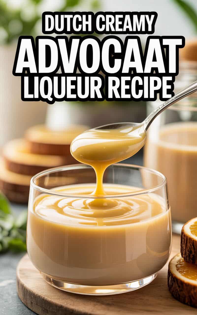 Dutch Creamy Advocaat Liqueur Recipe