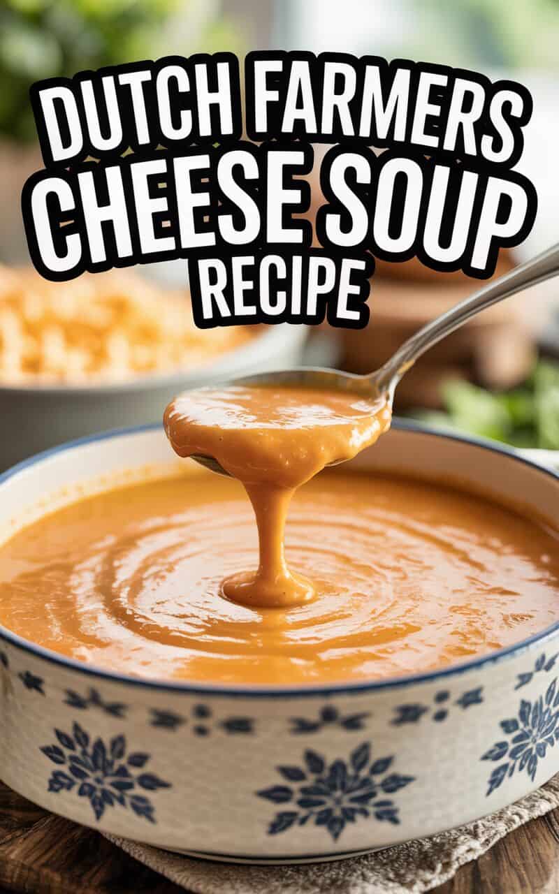 Dutch Farmers Cheese Soup Recipe