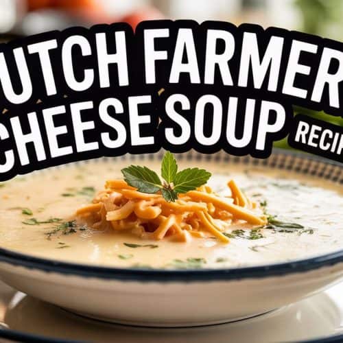 Dutch Farmers Cheese Soup Recipe