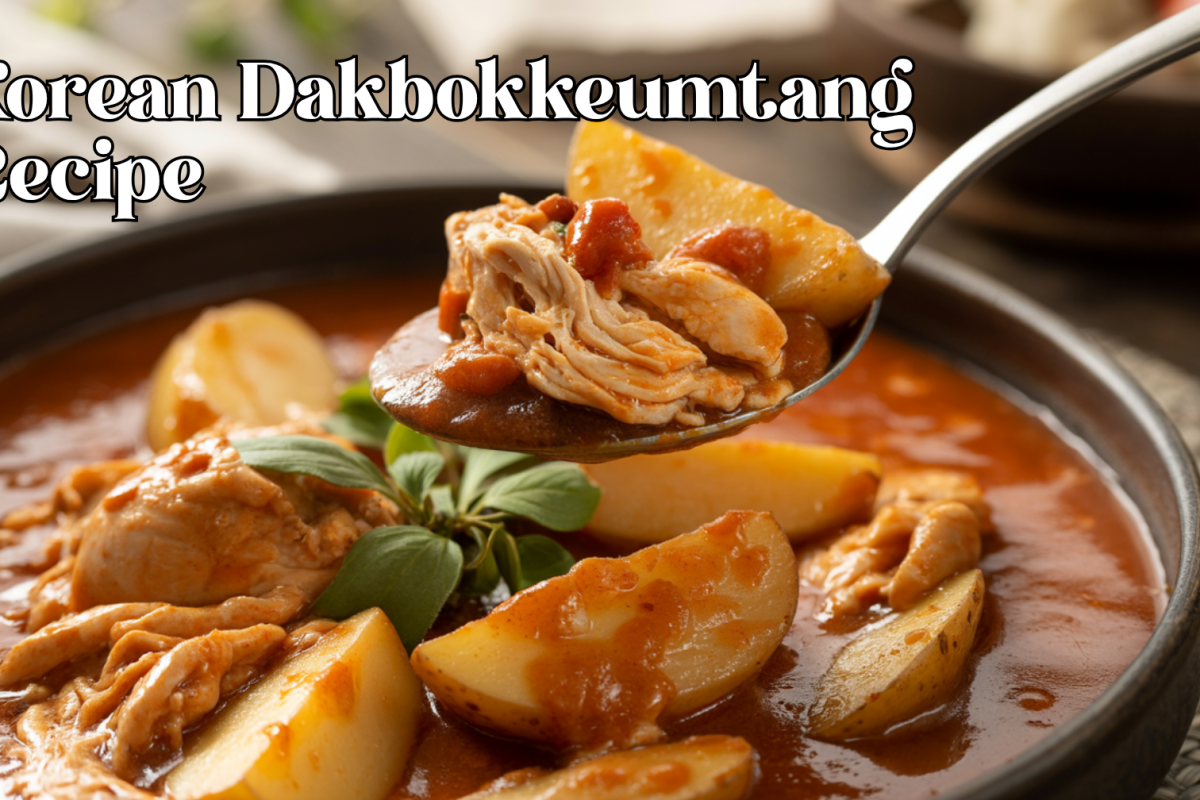 Korean Dakbokkeumtang Recipe Featured Image